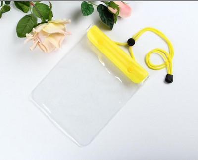 Geantă uscată pentru telefon mobil, cu trei ori, cu ecran tactil de protecție cu mai multe straturi. Geantă inteligentă rezistentă la praf