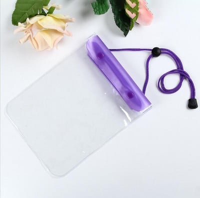 Geantă uscată pentru telefon mobil, cu trei ori, cu ecran tactil de protecție cu mai multe straturi. Geantă inteligentă rezistentă la praf