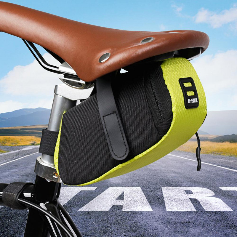 B-SOUL Geantă reflectorizată pentru șa pentru bicicletă Husă pentru ciclism MTB pentru coadă de bicicletă Genți pentru spate pentru depozitare pentru scaun Husă pentru șa pentru bicicletă Echipament pentru ciclism