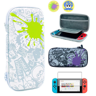 4 in 1 NS Switchi kõva korpusega kandekott 10 mängukaardihoidjaga Nintendo Switch Oled mängukonsooli tarvikute jaoks
