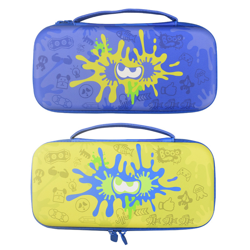 4 in 1 NS Switch cietā apvalka pārnēsāšanas soma maisiņš ar 10 spēļu karšu turētājiem Nintendo Switch Old spēļu konsoles piederumiem