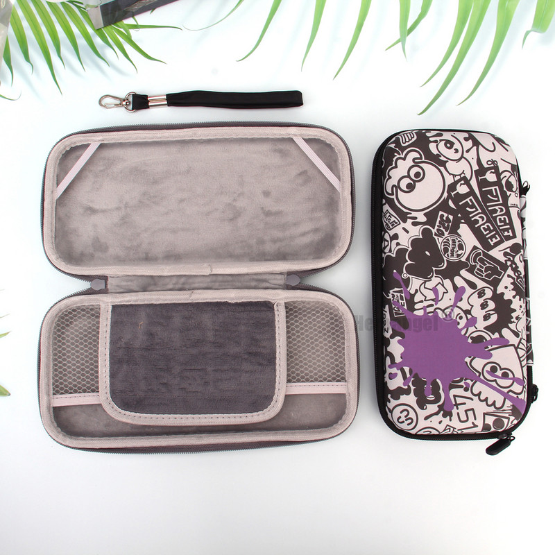 SPLATOON 3 cietais pārnēsāšanas futrālis Nintendo Switch & Switch Oled pārnēsājamam ceļojumu futrālim piederumu aizsargsomas vāciņam