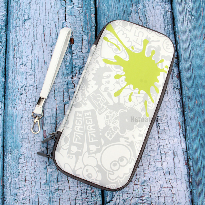 SPLATOON 3 cietais pārnēsāšanas futrālis Nintendo Switch & Switch Oled pārnēsājamam ceļojumu futrālim piederumu aizsargsomas vāciņam