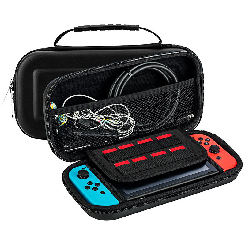 Nintendo Switch Storage Bag Luksusa ūdensnecaurlaidīgs korpuss Nitendo Nintendo Switch NS konsolei Joycon spēļu piederumi