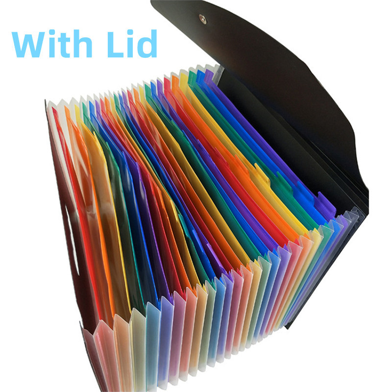 A4 daudzslāņu klasifikācijas mape 12 slāņu biroja piederumu dokumentu organizators