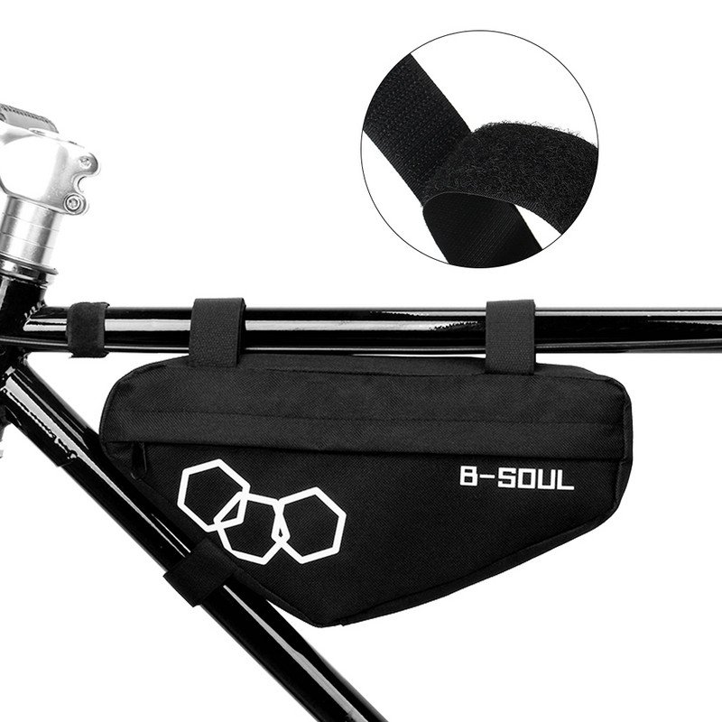 Vízálló kerékpártáska 4 színű poliészter kerékpár háromszög táska elülső csőváz lovaglótáska kerékpár tartozékok Сумка Для Велосипеда