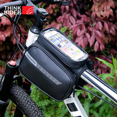 ThinkRideri jalgrattakott Vihmakindel puuteekraaniga telefoni ülemine torukott MTB maanteeratta raami eesmine sadulakott ja pannier jalgrattatarvikud