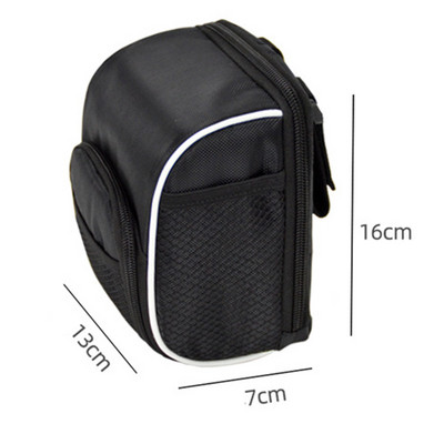 Kerékpár kormánytáska Elektromos robogó táska Kerékpáros kosár MTB elülső váz táska Nagy kerékpáros szervezőtáska Kerékpár tartozékok