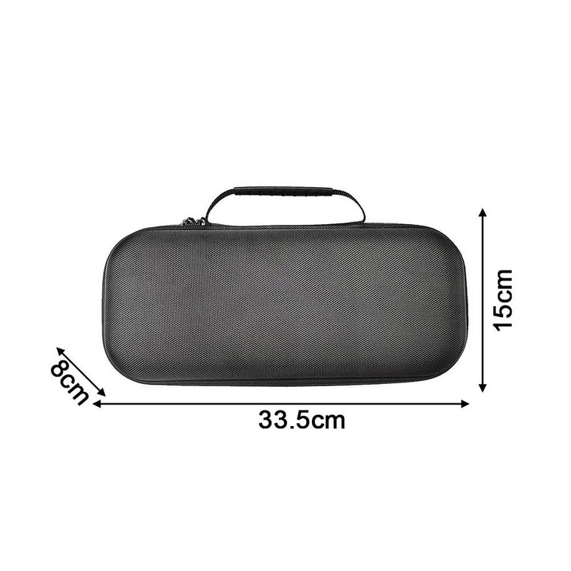 Ciets EVA pārnēsāšanas futrālis Sony PS5 PlayStation tālvadības atskaņotājam, pārnēsājams triecienizturīgs aizsargājošs ceļojumu glabāšanas soma un plēve