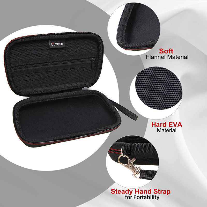 EVA cietais futrālis mugurkaula viena mobilā spēļu kontroliera glabāšanas soma