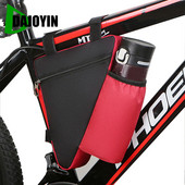 Geanta pentru cadru pentru biciclete Ghidon din tub din fata Genti pentru ciclism impermeabile cu suport pentru cadru pentru sticla de apa Accesorii pentru bicicleta