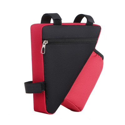 Geanta pentru cadru pentru biciclete Ghidon din tub din fata Genti pentru ciclism impermeabile cu suport pentru cadru pentru sticla de apa Accesorii pentru bicicleta