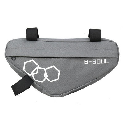 B-SOUL ūdensizturīgs kalnu velosipēda trīsstūra soma velosipēda rāmis priekšējais caurules somas rāmja turētājs seglu soma kalnu velosipēda trīsstūra soma