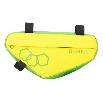 B-SOUL ūdensizturīgs kalnu velosipēda trīsstūra soma velosipēda rāmis priekšējais caurules somas rāmja turētājs seglu soma kalnu velosipēda trīsstūra soma