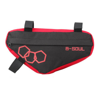 B-SOUL ūdensizturīgs kalnu velosipēda trīsstūra soma velosipēda rāmis priekšējais caurules somas rāmja turētājs seglu soma kalnu velosipēda trīsstūra soma