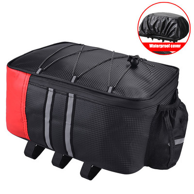 Velosipēda soma Aizmugures sēdekļa soma Uzglabāšanas kaste Velosipēda aizmugurējais plaukts Bagāžas soma Ūdensnecaurlaidīga soma Jāšanas piederumi