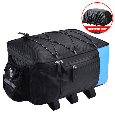 Velosipēda soma Aizmugures sēdekļa soma Uzglabāšanas kaste Velosipēda aizmugurējais plaukts Bagāžas soma Ūdensnecaurlaidīga soma Jāšanas piederumi