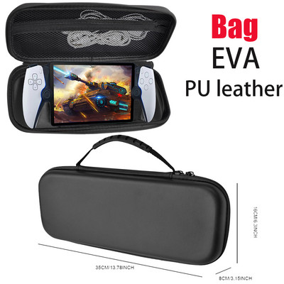 Pārnēsāšanas soma Playstation 5 PS5 uzglabāšanas somai EVA pārnēsāšanas soma Triecienizturīgs aizsargvāciņš ar kabatu PS portāla konsolei