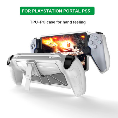 Pārnēsāšanas soma Playstation 5 PS5 uzglabāšanas somai EVA pārnēsāšanas soma Triecienizturīgs aizsargvāciņš ar kabatu PS portāla konsolei