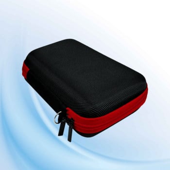 Черна чанта на Powkiddy RK2023 Ретро ръчна игрова конзола Черен калъф на Powkiddy RGB30