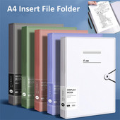 A4 mapa Umetnite mapu s datotekama Informator 30 stranica papirnata torba za organizatore dokumenata Studentski uredski pribor Mapa s ugovorima