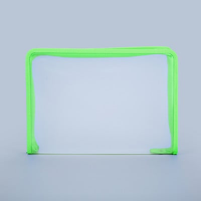 Geantă transparentă pentru documente A4 Papetarie Dosar de depozitare File Mesh Husă cu fermoar Dosare cu fermoar Materiale de birou pentru școală Papetarie