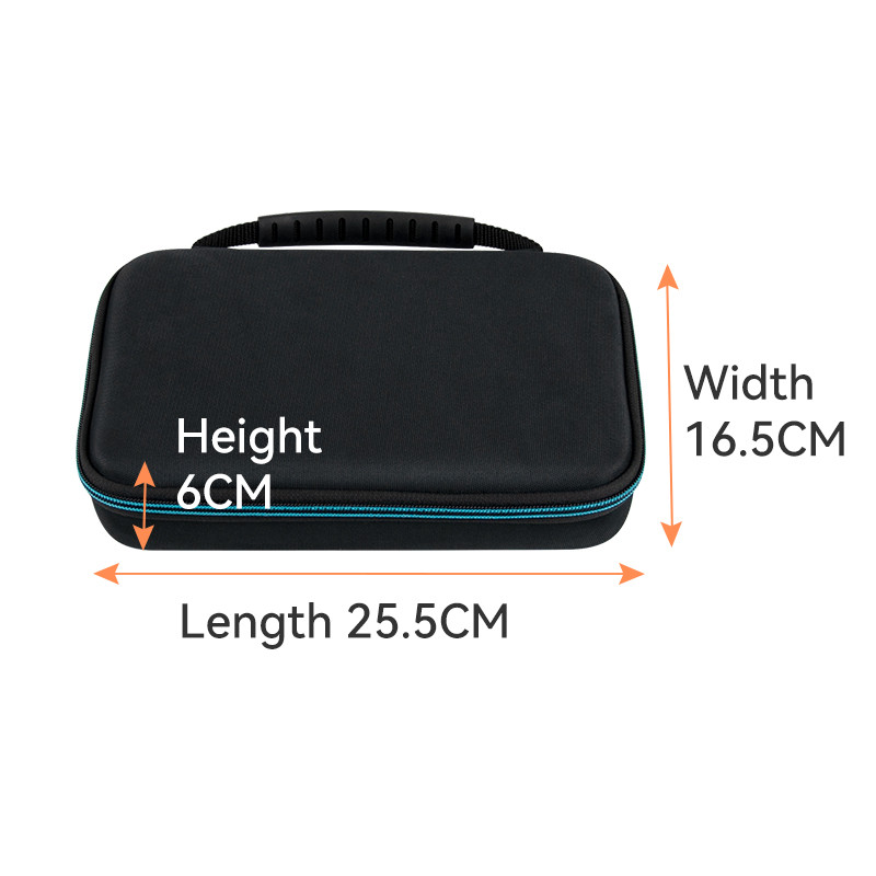 Cietā EVA pārnēsāšanas soma uzglabāšanas soma GPD XP 6,8 collu G95 rokas spēļu rokturim EVA uzglabāšanas kaste Pārnēsājams EVA futrālis