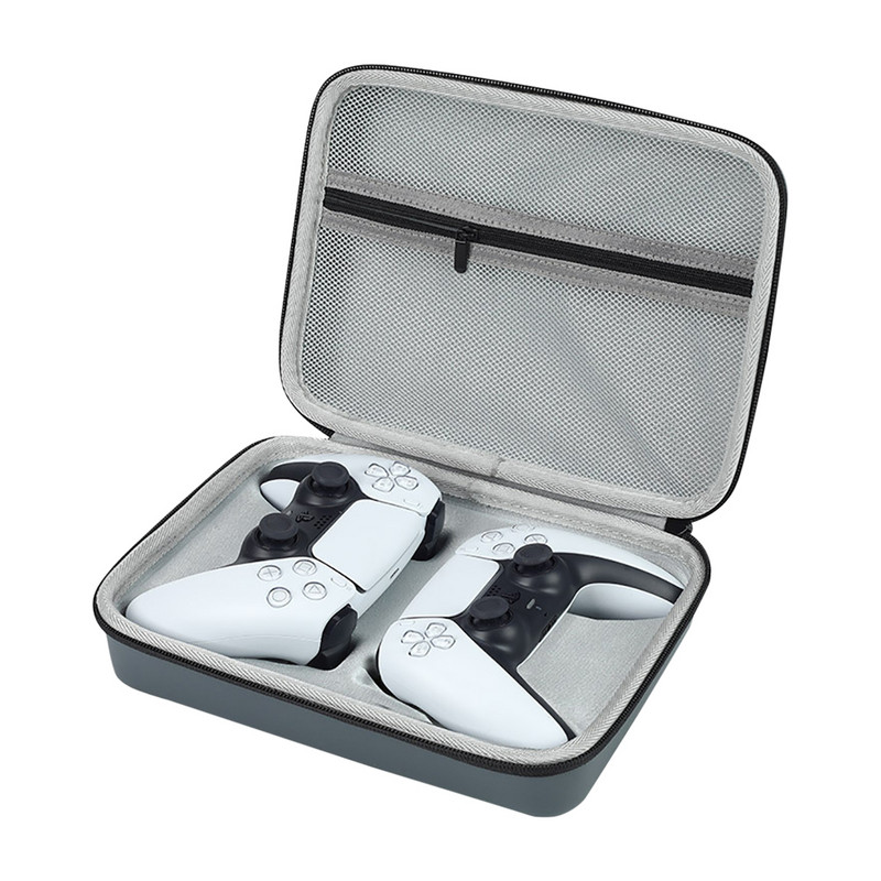 PS5/XBOX Two Gamepad EVA Gamepad Carry Case EVA Cover Shell aizsargmaciņš Sony PS5/XBOX kontroliera piederumiem