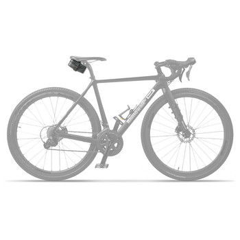 Rhinowalk Bicycle Saddlebag Αδιάβροχη τσάντα καθίσματος ποδηλάτου 0,4L Φορητή θήκη ποδηλατικού καθίσματος Πίσω πακέτο Universal Fit Bike Riding