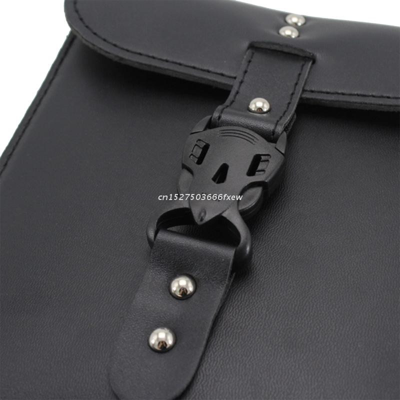 Torba za prtljagu na motociklu Vodootporna torba za sedlo za motocikl Univerzalna bočna torba od PU kože Torbica Dodaci za motocikl