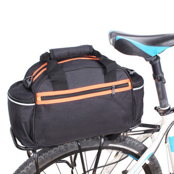 B-SOUL 13L αδιάβροχη πίσω τσάντα ποδηλάτου Ποδηλατική βάση καθισμάτων Αποθηκευτικός κορμός Τσάντα Pannier Travel Riding Mountain Road Bike Τσάντες