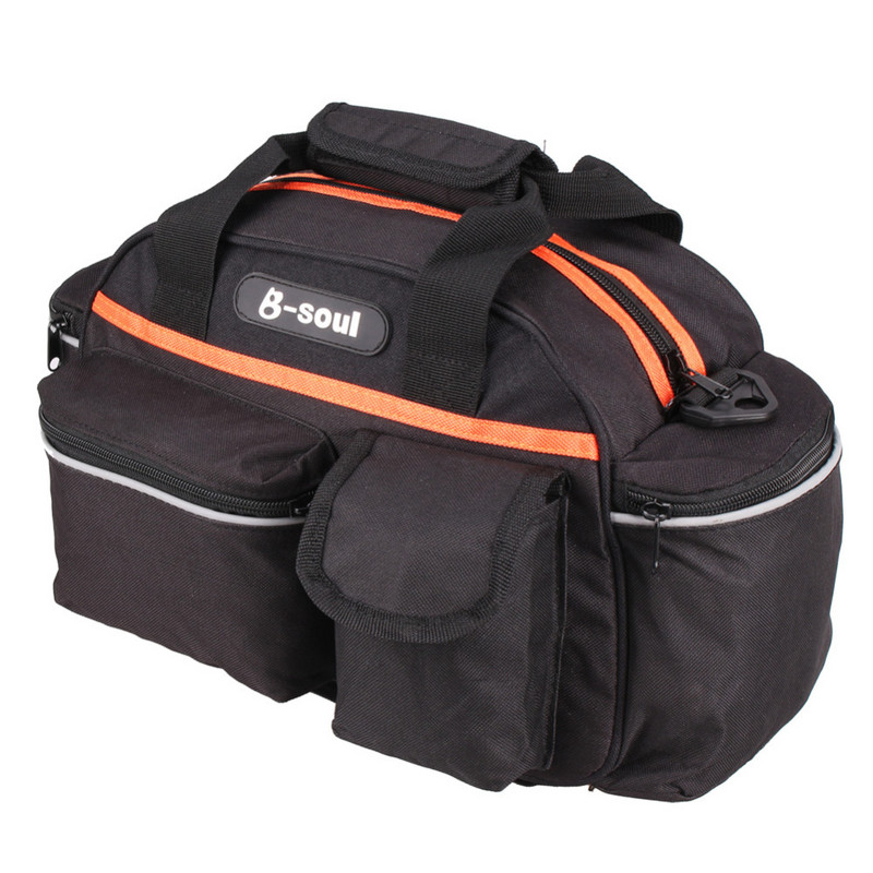 B-SOUL 13L Geanta Spate Biciclete Impermeabil Suport Scaun Ciclism Depozitare Portbagaj Geanta de mana Panier Calatorie Călărie Munte Rutieră Biciclete Genți