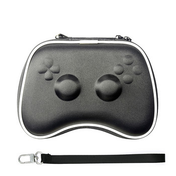 Преносим PS5 Game Controller Чанта за съхранение Твърд EVA калъф за носене с каишка за дръжка Прахоустойчив за Sony Playstation 5 Gamepad Box