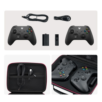 Калъф за носене Чанта за съхранение за PS5/ Microsoft Xbox Series S PC Bluetooth Steam Game Dual Handle EVA Storage Box Преносим EVA калъф