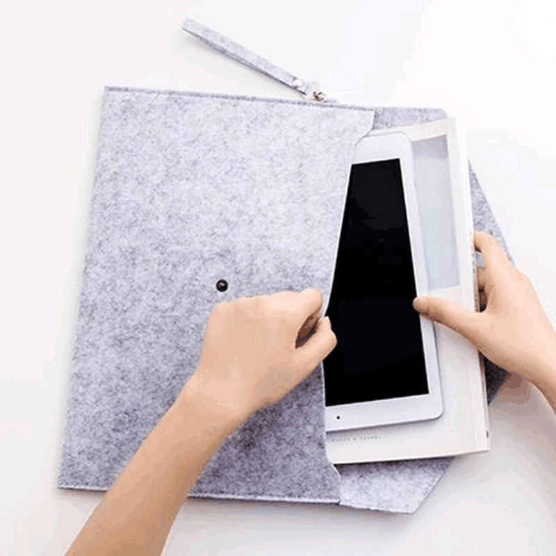 Filca aploksne A4 failu kabatas dokumentu maisa turētāja organizators Skolas biroja piederumu failu maisiņu dokumentu turētāja soma skolēnam skolotājam