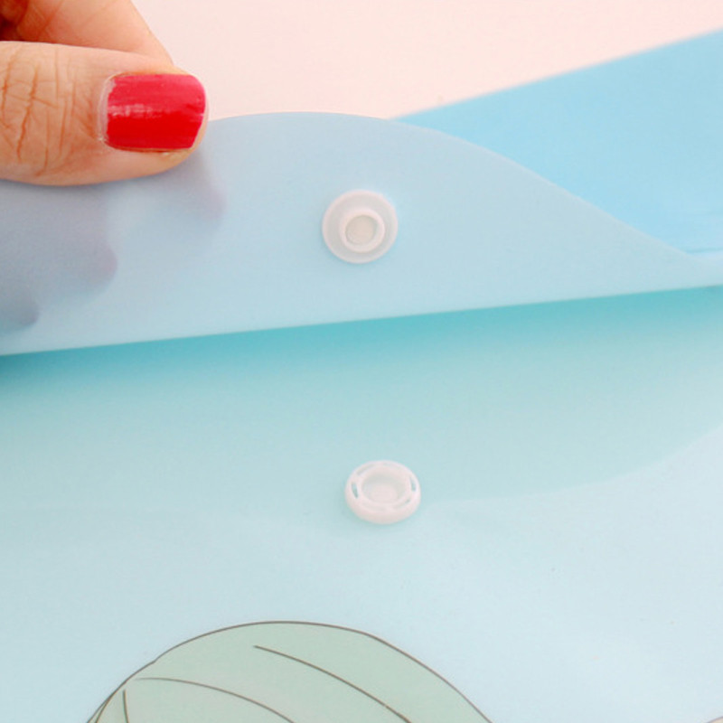 A4 multifilmi loomade dokumendikaust veekindel failikaust kott õpilaste plastikust dokumendikorteri ümbris kontorikoolitarvete jaoks