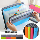 Jauna 13 režģu A4 failu mape, daudzslāņu izplešanās, biezāka dokumentu uzglabāšanas soma biroja skolas kancelejas piederumiem