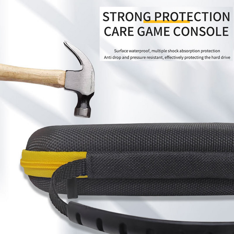 Torbica za ANBERNIC RG ARC-D RG ARC-S retro ručni player crna torbica za konzolu za video igre prijenosna mini torba