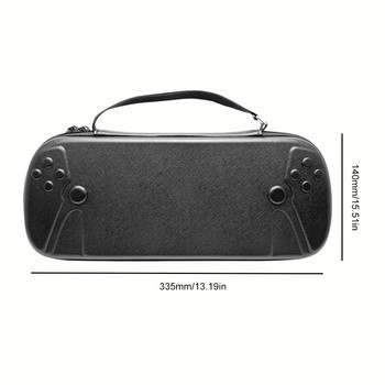 Калъф за пътуване за PS5 Portal Удароустойчива чанта за съхранение Устойчива на надраскване Калъф за съхранение с мрежест джоб за PlayStation 5 Portal