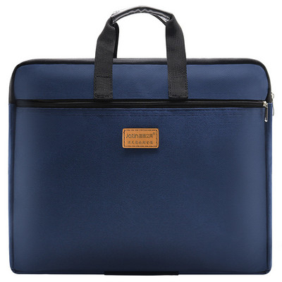 Dokumentide kott käepidemetega tõmblukk kontoris mees naine punane/sinine/must/pruun