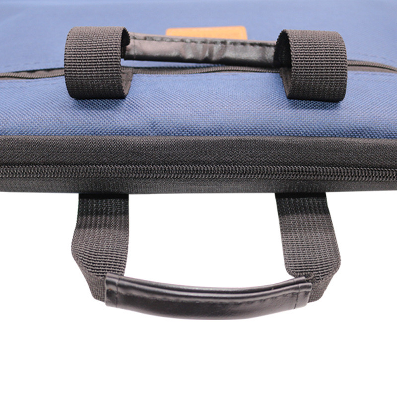 Dokumentide kott käepidemetega tõmblukk kontoris mees naine punane/sinine/must/pruun