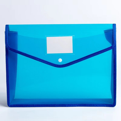 1 KOM Folder Kuverta Ekspanzija Dokument Spremište Kopča za hvatanje dokumenata i džep Vodootporna prozirna torba za dokumente veličine A4