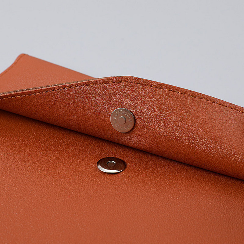 A4 failu kabata putekļu necaurlaidīga dokumentu maciņa mākslīgās ādas aizdares ar spiedpogām Biznesa dokumentu soma Lielas ietilpības skolas biroja kancelejas preces