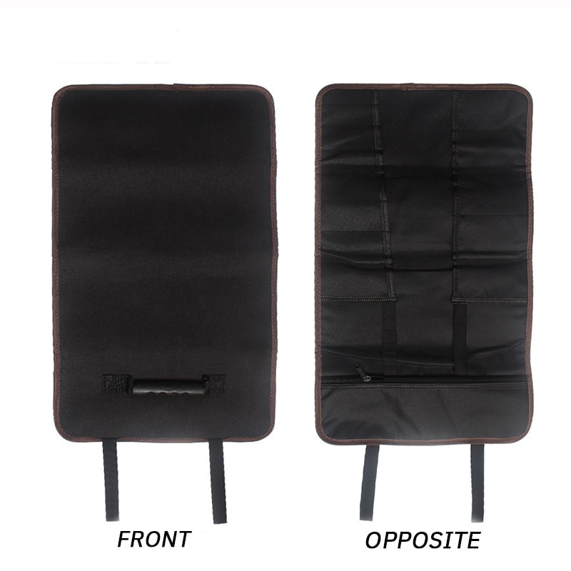 Instrumentu soma Daudzfunkcionāla spoles tips Augstas kvalitātes uzglabāšanas instrumentu soma Elektriķa apkope, sabiezināts, nodilumizturīgs Dacron 1PC