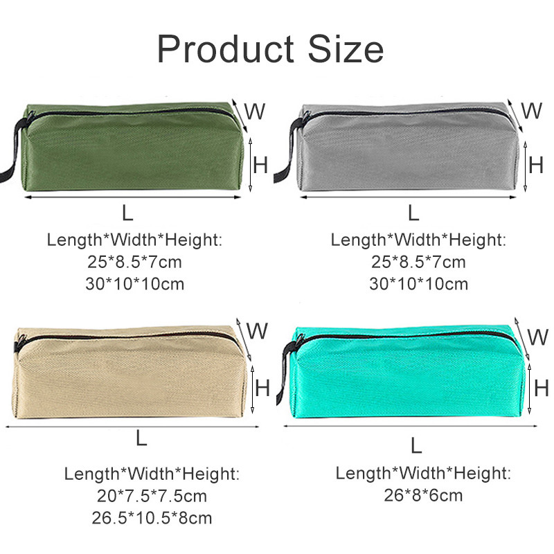 Torba za alat Višenamjenska, vodootporna, prijenosna, izdržljiva, završna, torba za pohranu, spojka, hardver, torba za pohranu malih dijelova, 1 kom.