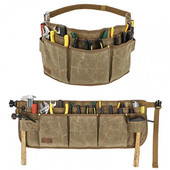 Instrumentu somiņa ar vairākām kabatām pret skrāpējumiem nodilumizturīga ūdensnecaurlaidīga kabatas instrumentu josta elektriķa galdniekam