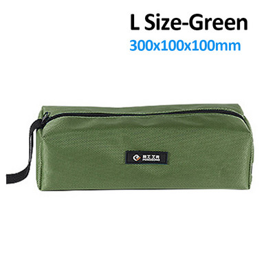 Többfunkciós Oxford Canvas összecsukható csavarkulcs táska szerszámtekercs tároló zsebszerszámok tartós vízálló tároló kézi görgős szerszámtáskák