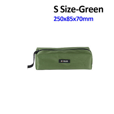 Többfunkciós Oxford Canvas összecsukható csavarkulcs táska szerszámtekercs tároló zsebszerszámok tartós vízálló tároló kézi görgős szerszámtáskák