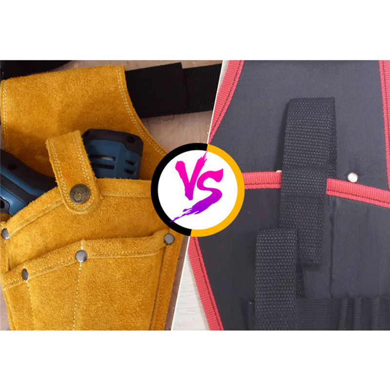 Govs ādas urbjmašīnas apvalks jostasvietas elektroinstrumentu soma Izturīga elektriskā vidukļa jostas instrumenti iepakojuma maisiņš soma Jostas urbis elektriskais skrūvgriezis