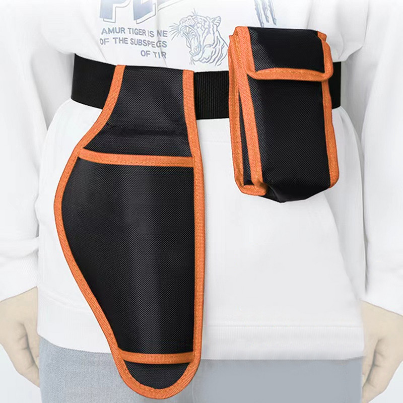 Dārza šķēres vidukļa soma Elektriskā atzarošanas šķēres apvalks maisiņš Pārnēsājams augu bīdes apgriešanas rīki atzaru apvalks instrumentu josta